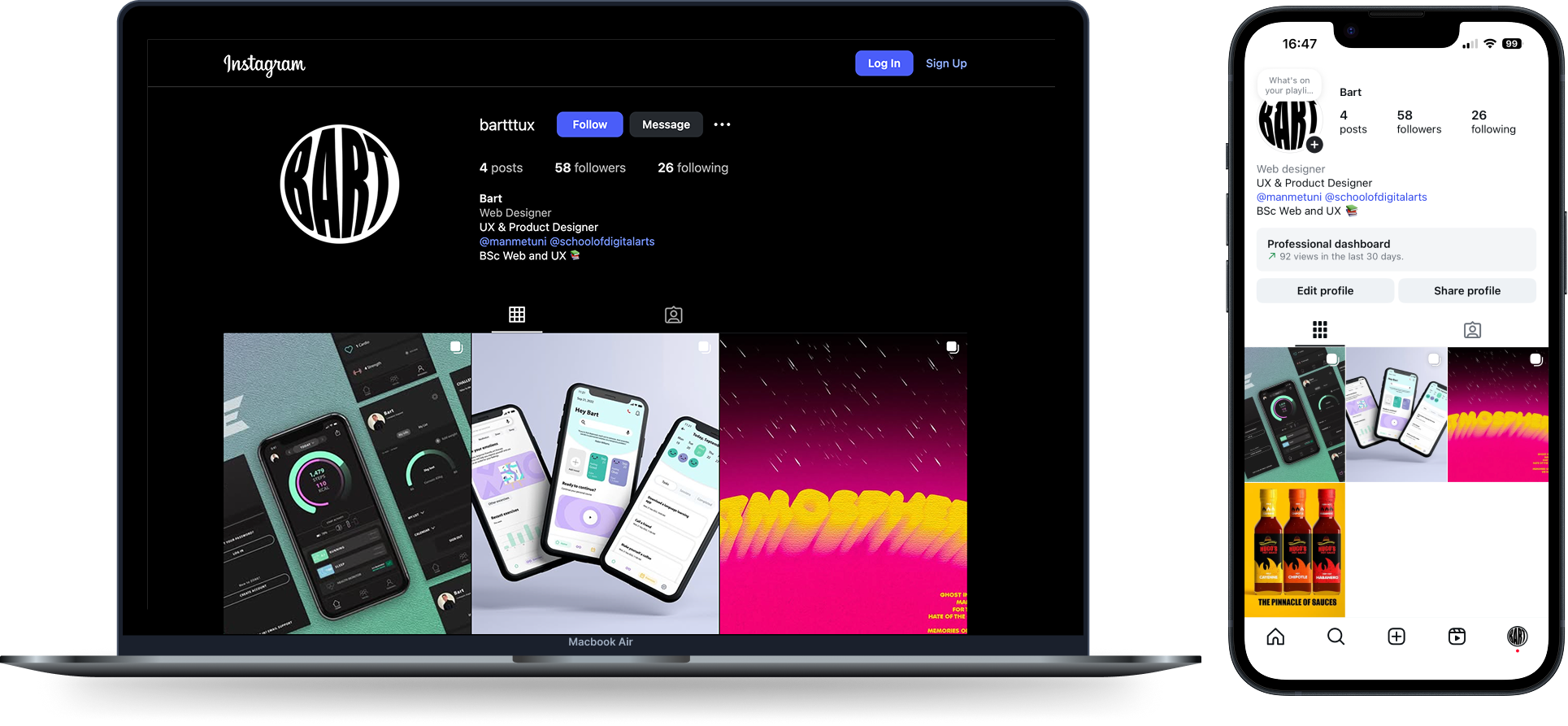 Business card system